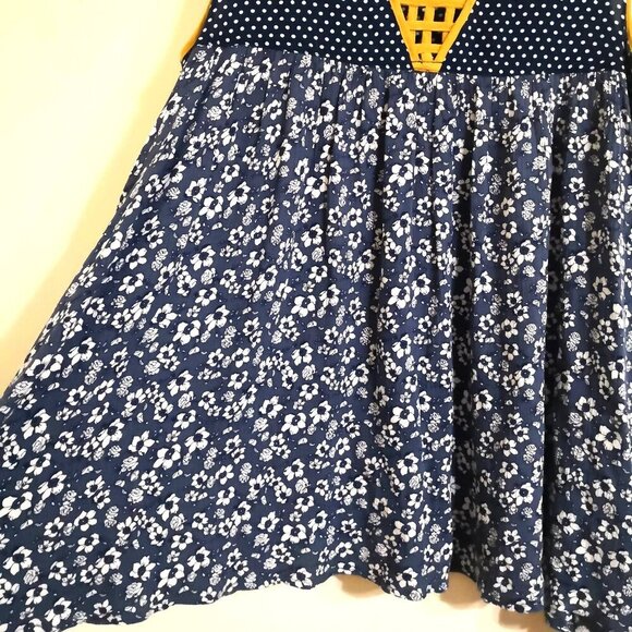 Mystree Boho Mixed Pattern Tee Artsy Size S - Picture 3 of 4